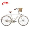 Fuente de la fábrica OEM city bike / marco de alta calidad de la bici de la ciudad Hecho en China / borde de acero material fashional city star bike CE